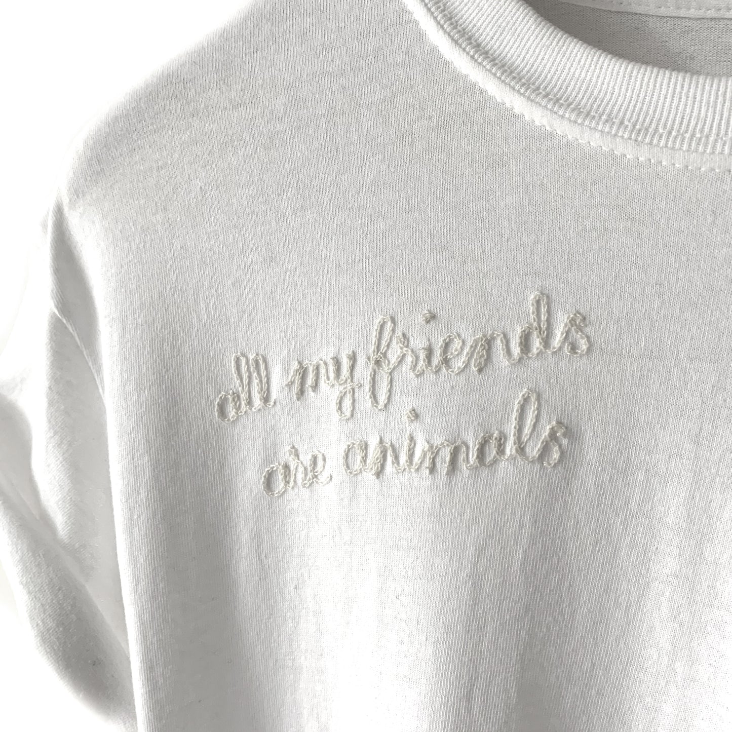 all my friends are animals® Chain-Stitch T-shirt